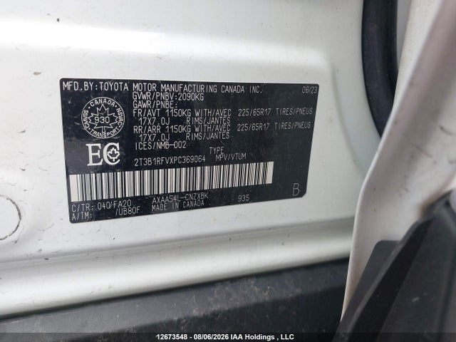 Toyota RAV4 LE 2023 2T3B1RFVXPC369064 Image 20