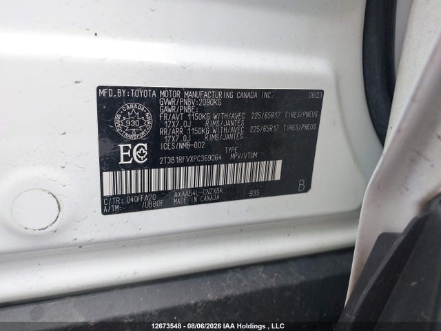 Toyota RAV4 LE 2023 2T3B1RFVXPC369064 Image 9