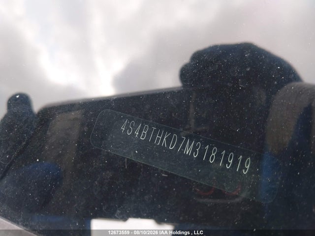 Aukcja sprzedaży 2021 Subaru Outback, vin: 4S4BTHKD7M3181919, numer aukcji: 12673559