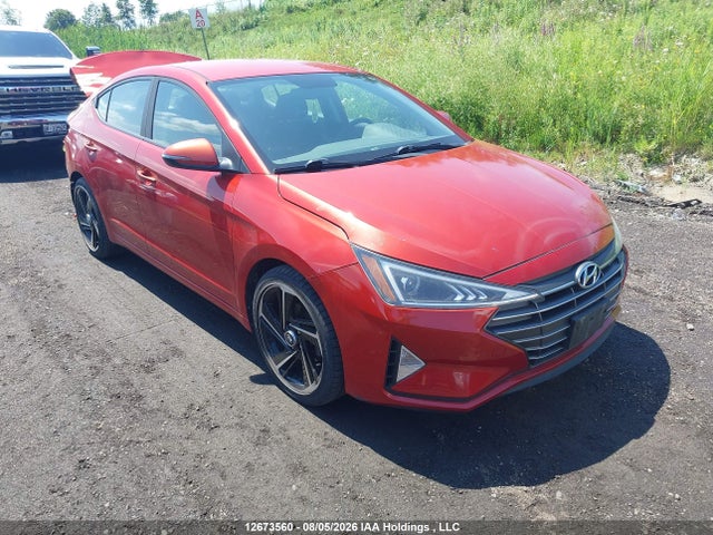12673560 :رقم المزاد ، KMHD84LF2KU804258 vin ، 2019 Hyundai Elantra مزاد بيع