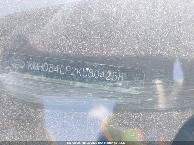 Aukcja sprzedaży 2019 Hyundai Elantra, vin: KMHD84LF2KU804258, numer aukcji: 12673560