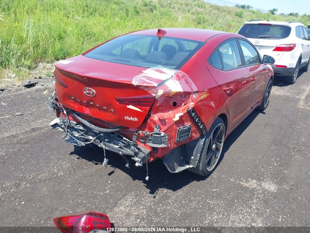 Aukcja sprzedaży 2019 Hyundai Elantra, vin: KMHD84LF2KU804258, numer aukcji: 12673560