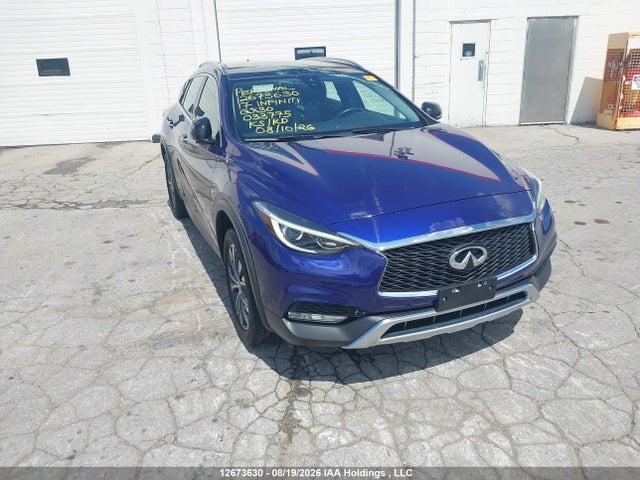 2017 Infiniti Qx30 Luxury/premium/sport მანქანა იყიდება აუქციონზე, vin: SJKCH5CR2HA033775, აუქციონის ნომერი: 12673630