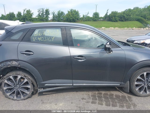 12673663 :رقم المزاد ، JM1DKFD74K0403164 vin ، 2019 Mazda Cx-3 Gt مزاد بيع