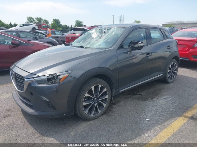 12673663 :رقم المزاد ، JM1DKFD74K0403164 vin ، 2019 Mazda Cx-3 Gt مزاد بيع