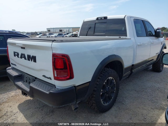 12673670 :رقم المزاد ، 3C63R5EL7SG561191 vin ، 2025 Ram 2500 مزاد بيع