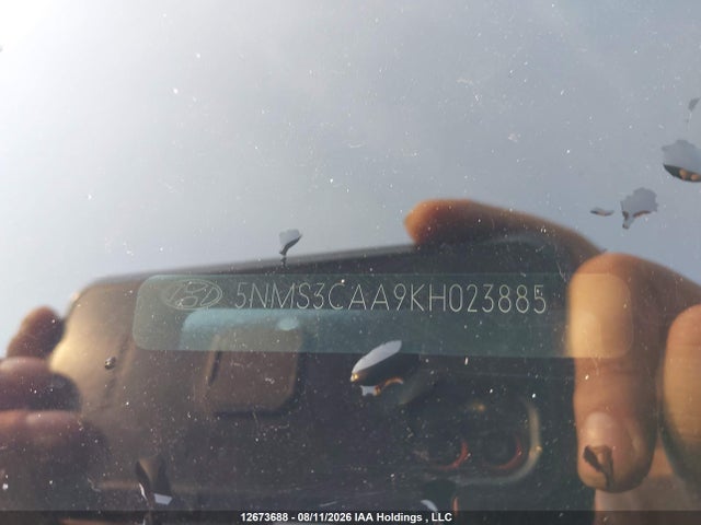 5NMS3CAA9KH023885 Hyundai Santa Fe Luxury