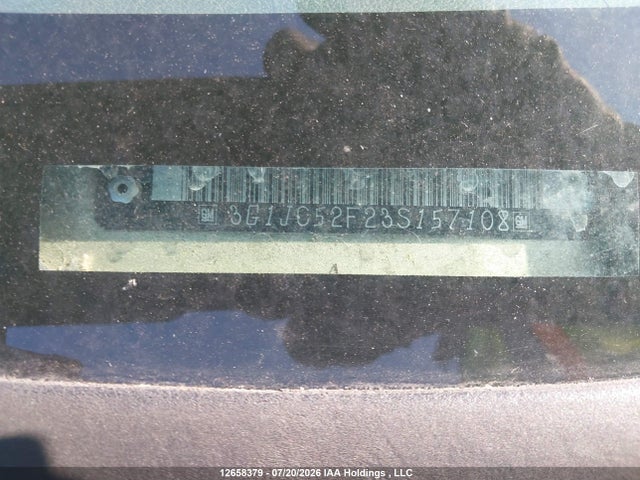 2003 Chevrolet Cavalier მანქანა იყიდება აუქციონზე, vin: 3G1JC52F23S157108, აუქციონის ნომერი: 12658379