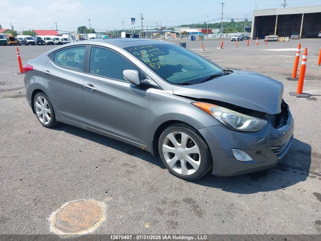 12670407 :رقم المزاد ، 5NPDH4AE6DH357557 vin ، 2013 Hyundai Elantra Limited W/navi مزاد بيع