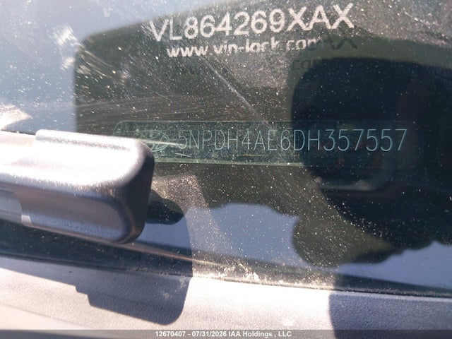 Aukcja sprzedaży 2013 Hyundai Elantra Limited W/navi, vin: 5NPDH4AE6DH357557, numer aukcji: 12670407