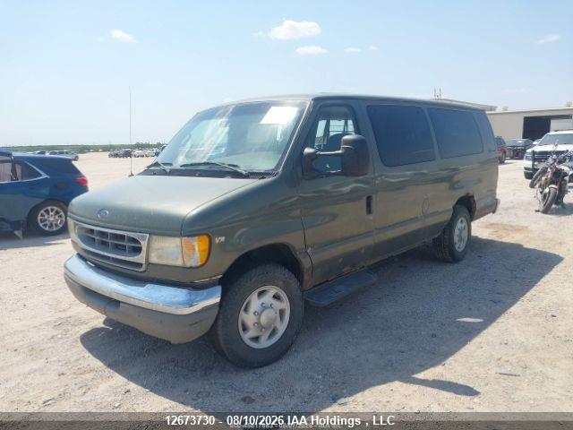12673730 :رقم المزاد ، 1FBSS31F32HA43523 vin ، 2002 Ford Econoline E350 Super Duty Wagon مزاد بيع