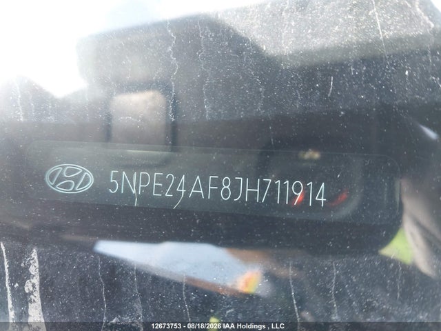 5NPE24AF8JH711914 Hyundai SONATA SE