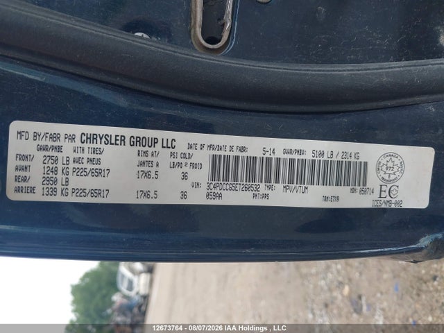 Dodge Journey Sxt 2014 3C4PDCCG5ET260532 Image 23