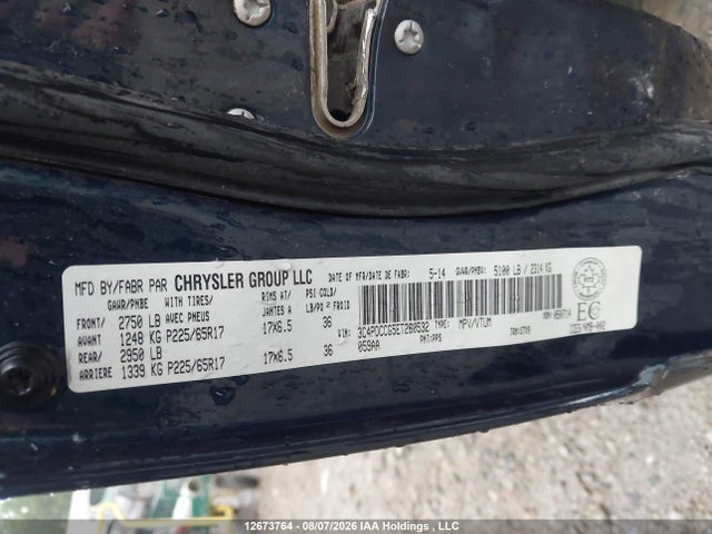 Dodge Journey Sxt 2014 3C4PDCCG5ET260532 Image 9
