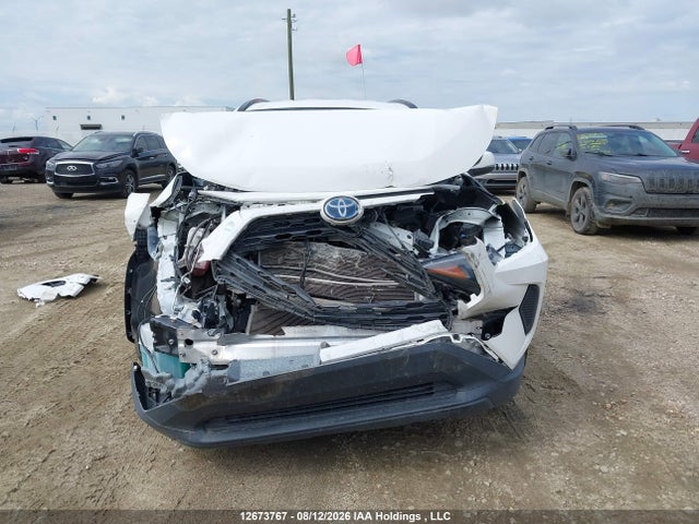 12673767 :رقم المزاد ، 2T3BWRFV3KW002192 vin ، 2019 Toyota Rav4 Hybrid مزاد بيع