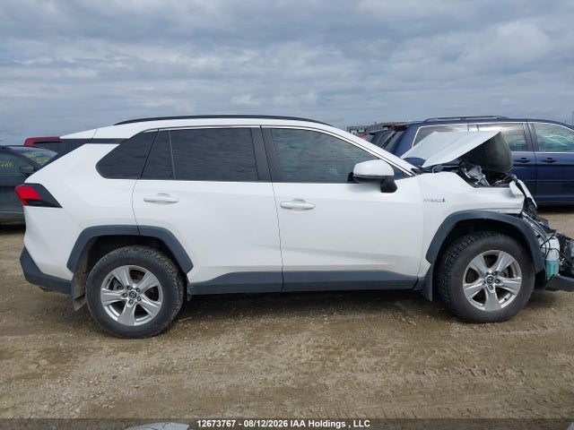 12673767 :رقم المزاد ، 2T3BWRFV3KW002192 vin ، 2019 Toyota Rav4 Hybrid مزاد بيع