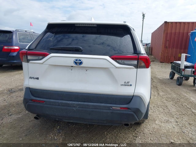 12673767 :رقم المزاد ، 2T3BWRFV3KW002192 vin ، 2019 Toyota Rav4 Hybrid مزاد بيع