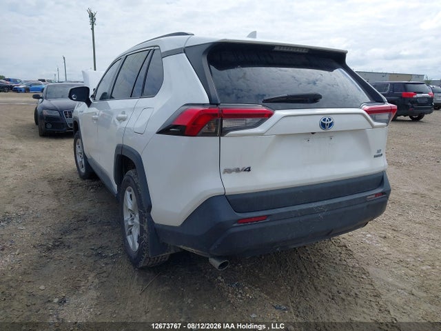 12673767 :رقم المزاد ، 2T3BWRFV3KW002192 vin ، 2019 Toyota Rav4 Hybrid مزاد بيع