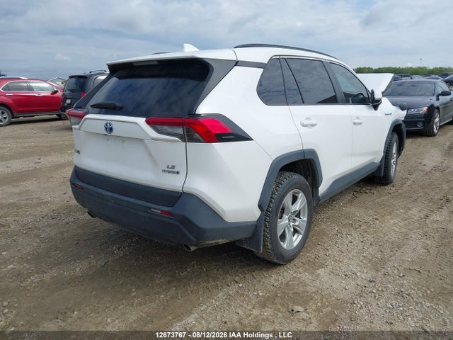 12673767 :رقم المزاد ، 2T3BWRFV3KW002192 vin ، 2019 Toyota Rav4 Hybrid مزاد بيع