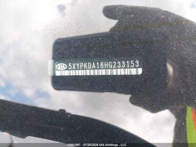 Aukcja sprzedaży 2017 Kia Sorento 2.0l Sx, vin: 5XYPKDA18HG233153, numer aukcji: 12661087