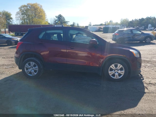 Продажа на аукционе авто 2016 Chevrolet Trax Ls, vin: 3GNCJKSB2GL245245, номер лота: 12601045