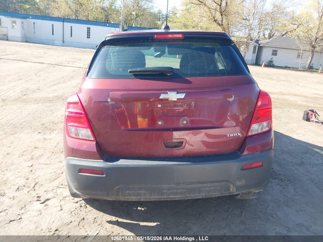 Aukcja sprzedaży 2016 Chevrolet Trax Ls, vin: 3GNCJKSB2GL245245, numer aukcji: 12601045