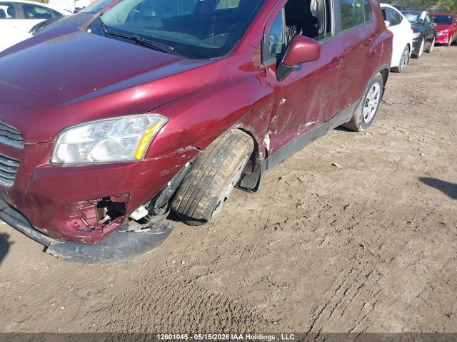 Продажа на аукционе авто 2016 Chevrolet Trax Ls, vin: 3GNCJKSB2GL245245, номер лота: 12601045