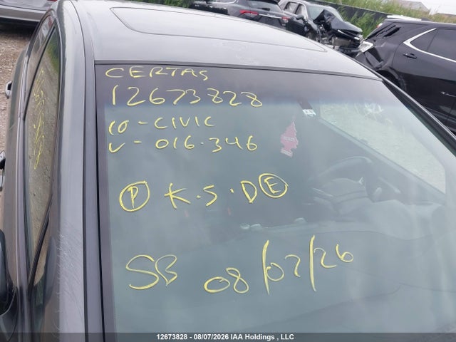 12673828 :رقم المزاد ، 2HGFA1E63AH016346 vin ، 2010 Honda Civic Lx-s مزاد بيع
