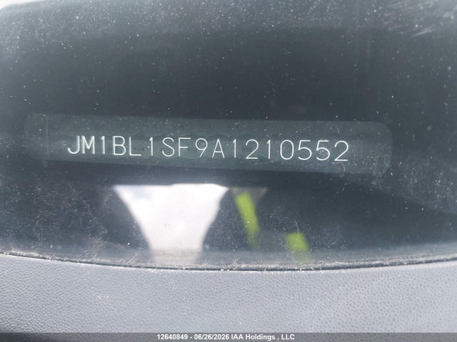 12640849 :رقم المزاد ، JM1BL1SF9A1210552 vin ، 2010 Mazda Mazda3 Gs/gx مزاد بيع