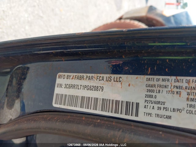RAM 1500 Classic Slt 2023 3C6RR7LT1PG620879 Image 9