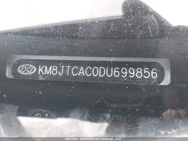 2013 Hyundai Tucson Gl მანქანა იყიდება აუქციონზე, vin: KM8JTCAC0DU699856, აუქციონის ნომერი: 12673876