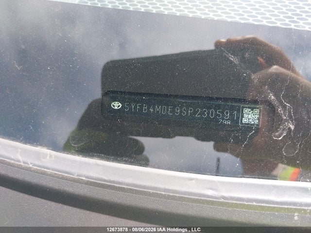 5YFB4MDE9SP230591 Toyota COROLLA LE