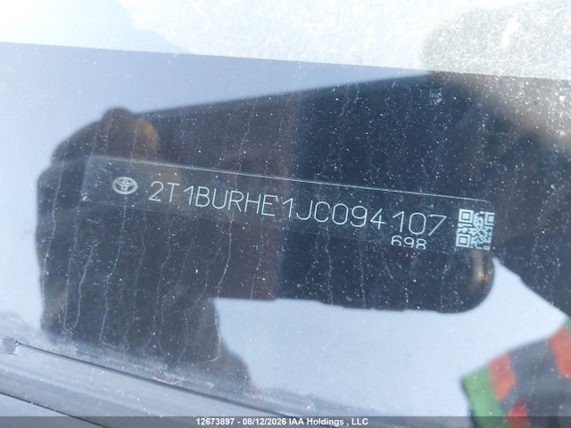 Toyota COROLLA CE 2018 2T1BURHE1JC094107 Image 18
