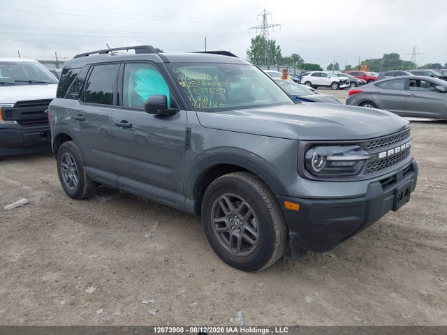 2025 Ford Bronco Sport Big Bend მანქანა იყიდება აუქციონზე, vin: 3FMCR9BNXSRE77839, აუქციონის ნომერი: 12673908