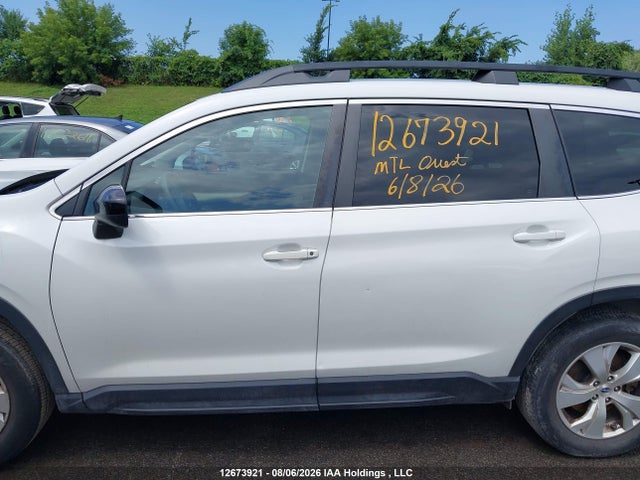 12673921 :رقم المزاد ، 4S4WMAAD5K3462329 vin ، 2019 Subaru Ascent Convenience مزاد بيع