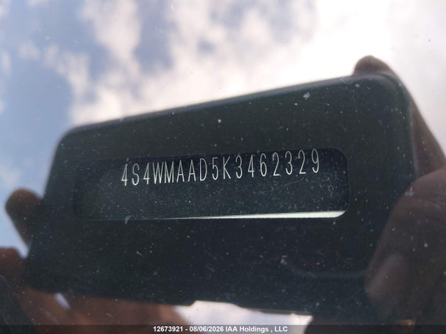12673921 :رقم المزاد ، 4S4WMAAD5K3462329 vin ، 2019 Subaru Ascent Convenience مزاد بيع
