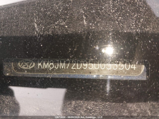 12673930 :رقم المزاد ، KM8JM72D95U053504 vin ، 2005 Hyundai Tucson Gl مزاد بيع