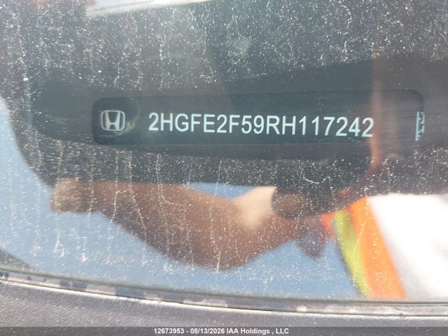 Продаж на аукціоні авто 2024 Honda Civic Sport, vin: 2HGFE2F59RH117242, номер лоту: 12673953
