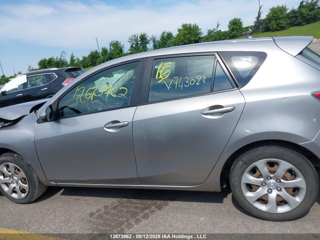 2013 Mazda 3 I მანქანა იყიდება აუქციონზე, vin: JM1BL1KF0D1743023, აუქციონის ნომერი: 12673962