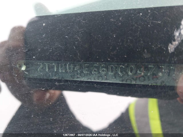 12673967 :رقم المزاد ، 2T1BU4EE8DC047314 vin ، 2013 Toyota Corolla Ce مزاد بيع