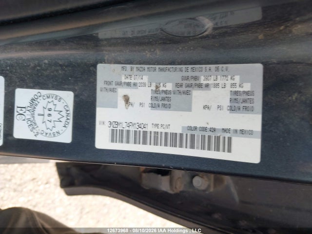 Mazda Mazda3 Gs 2015 3MZBM1L74FM134041 Image 9