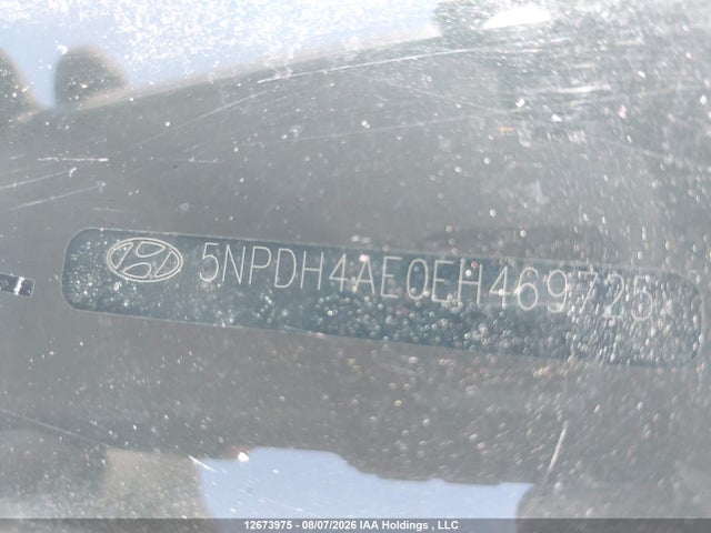 5NPDH4AE0EH469725 Hyundai ELANTRA GL