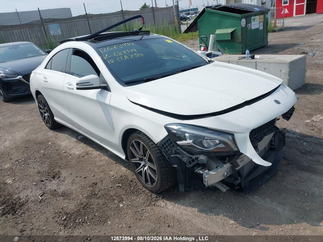 Aukcja sprzedaży 2018 Mercedes-benz Cla 250 4matic, vin: WDDSJ4GB5JN687149, numer aukcji: 12673994