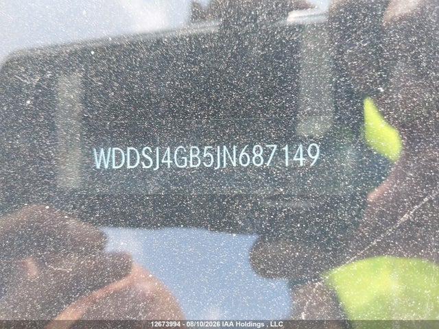 Aukcja sprzedaży 2018 Mercedes-benz Cla 250 4matic, vin: WDDSJ4GB5JN687149, numer aukcji: 12673994