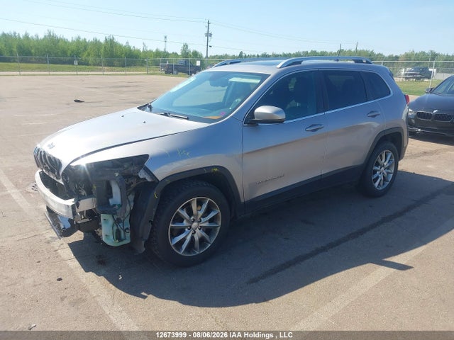 12673999 :رقم المزاد ، 1C4PJMDS8HD222515 vin ، 2017 Jeep Cherokee Limited مزاد بيع