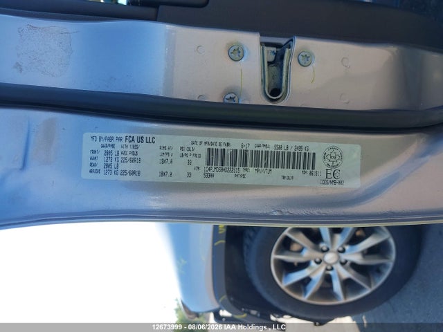 12673999 :رقم المزاد ، 1C4PJMDS8HD222515 vin ، 2017 Jeep Cherokee Limited مزاد بيع