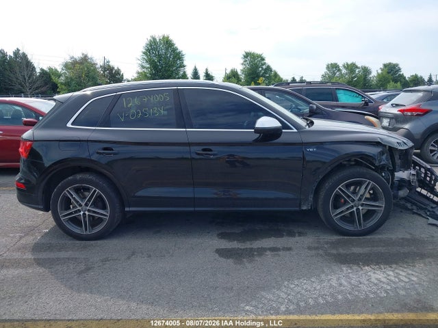 Продаж на аукціоні авто 2018 Audi Sq5 3.0t Progressiv, vin: WA1A4AFY7J2025134, номер лоту: 12674005