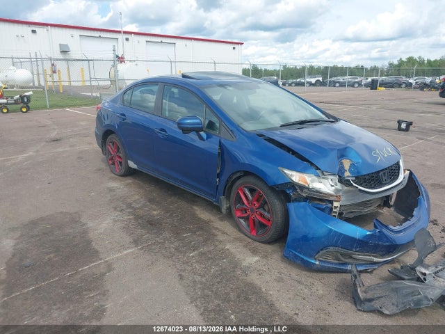 2015 Honda Civic Ex 4dr მანქანა იყიდება აუქციონზე, vin: 2HGFB2E58FH040546, აუქციონის ნომერი: 12674023