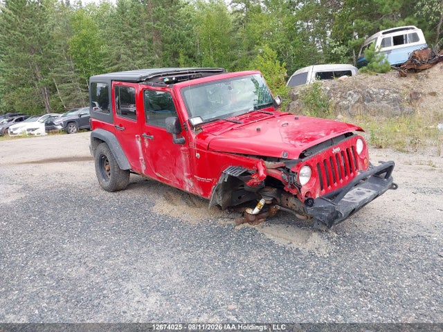 12674025 :رقم المزاد ، 1C4BJWDG5CL230782 vin ، 2012 Jeep Wrangler Unlimited Sport مزاد بيع