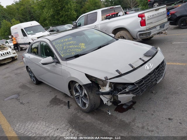 Продажа на аукционе авто 2021 Hyundai Elantra Ultimate Ivt, vin: KMHLN4AG4MU064182, номер лота: 12674052